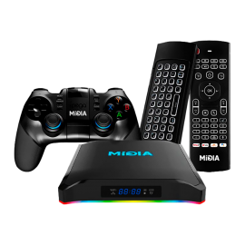 Midia Max 2 Gamer 8K/ 32 GB/ Wi-Fi/ e Bluetooth (SEM CONTROLE DE GAME)
